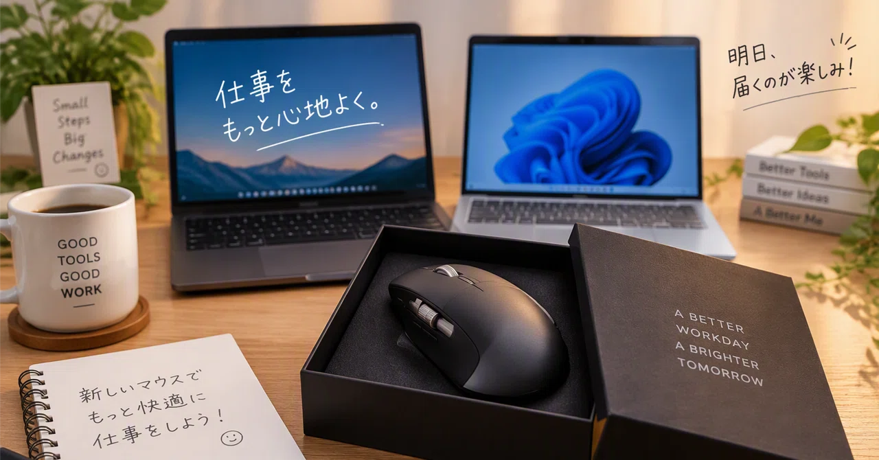 Graduating from a 3,000 yen mouse. I took the plunge and bought a ...