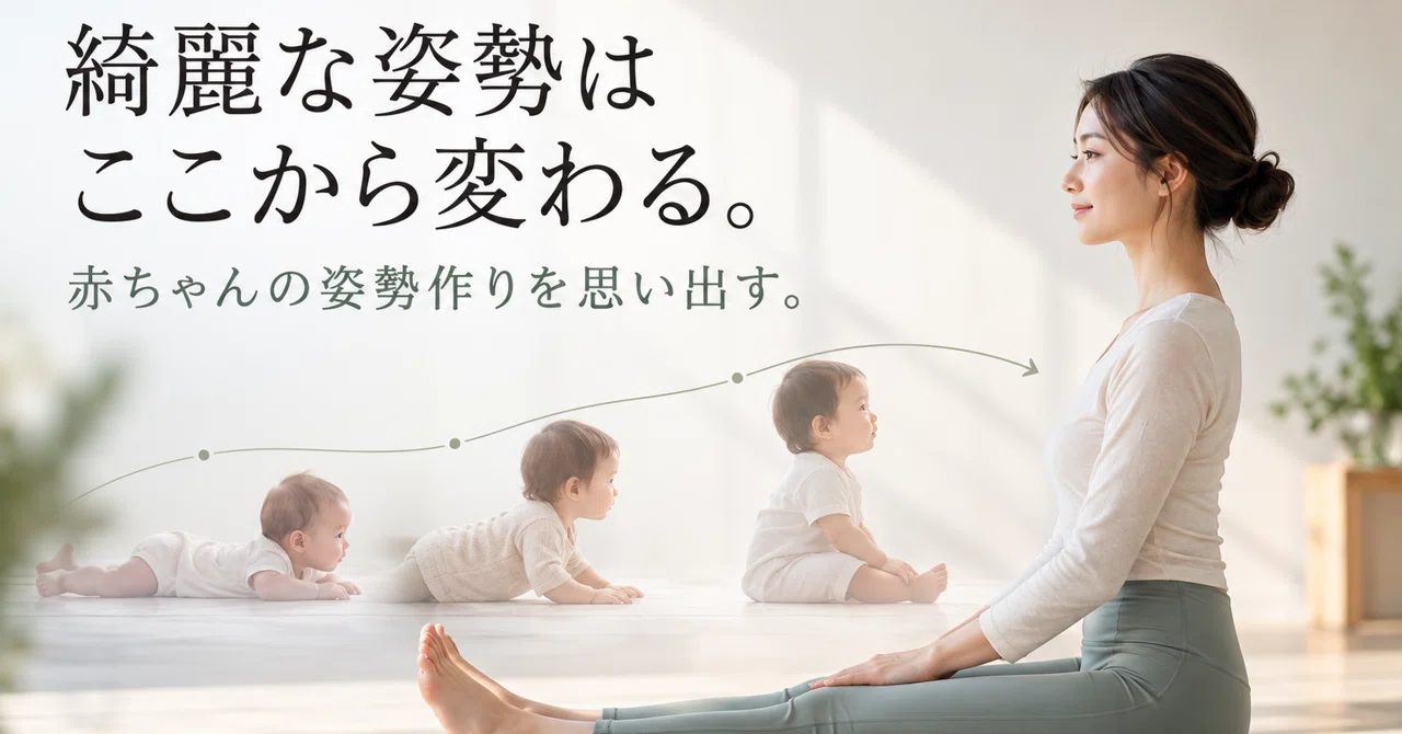 Baby Way Productions Good posture starts here. Recalling how a baby builds their posture.|リラ ...