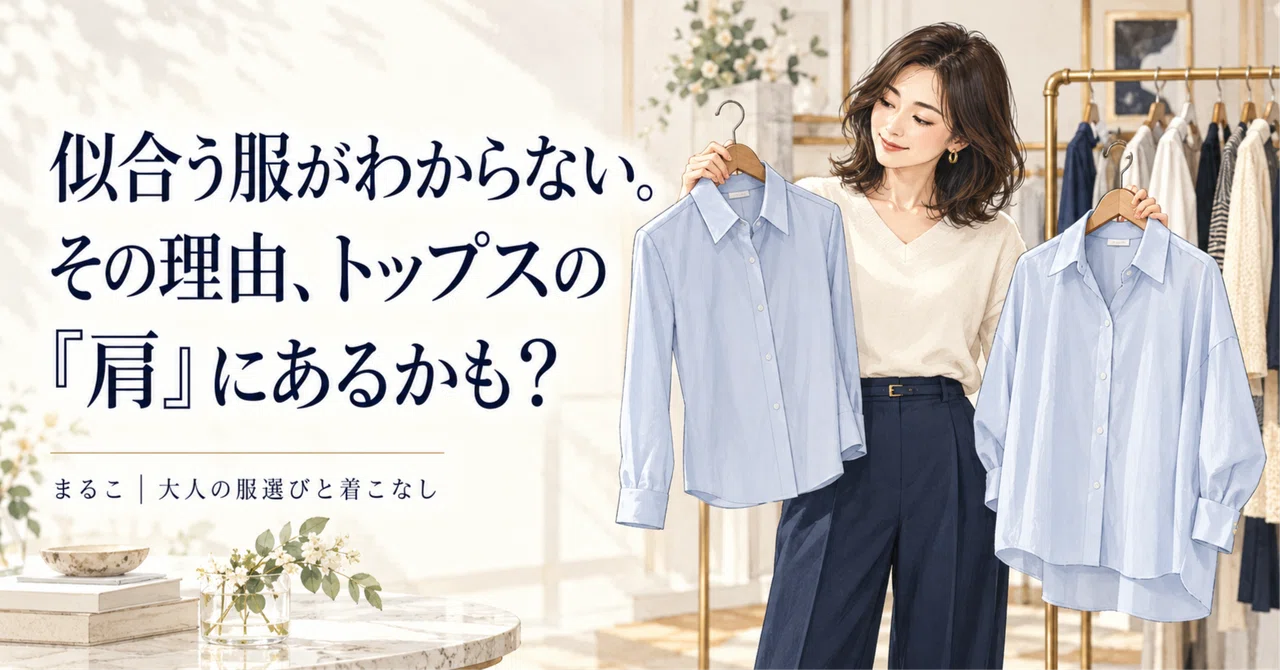 Don't know what clothes suit you? The reason might be in the 'shoulders ...