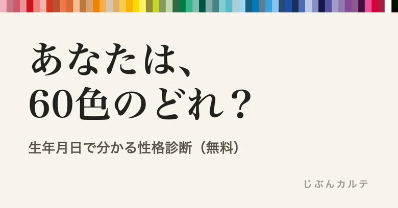 [Free] Personality Diagnosis by Date of Birth | Which of the 60 ...