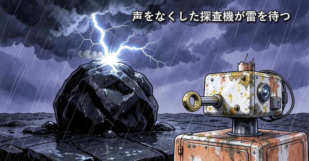 The Mute Probe Waits for Lightning｜よしぼん