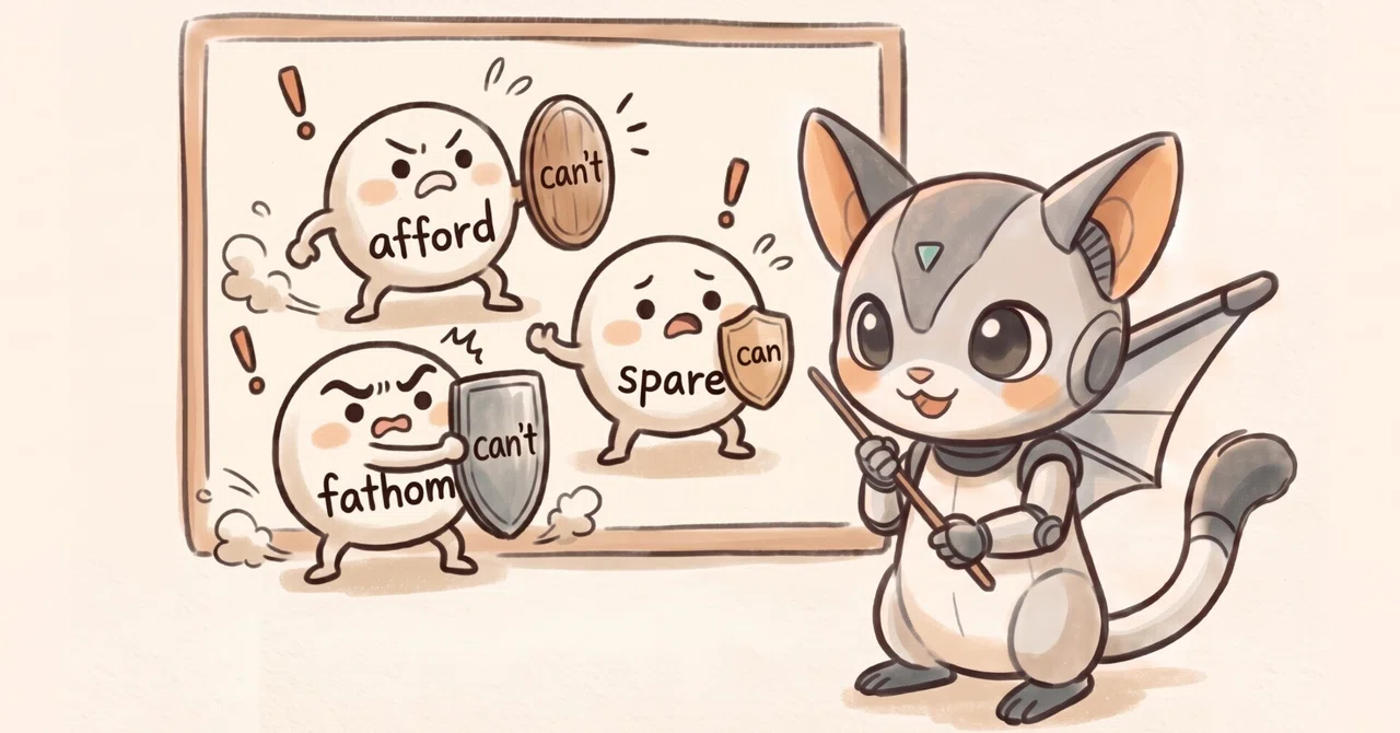 Is 'afford' weird? The survival strategy of verbs｜Irregular English ...