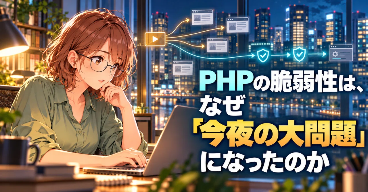 Why did the PHP vulnerability become 'the big issue of the night'?｜チャンワ