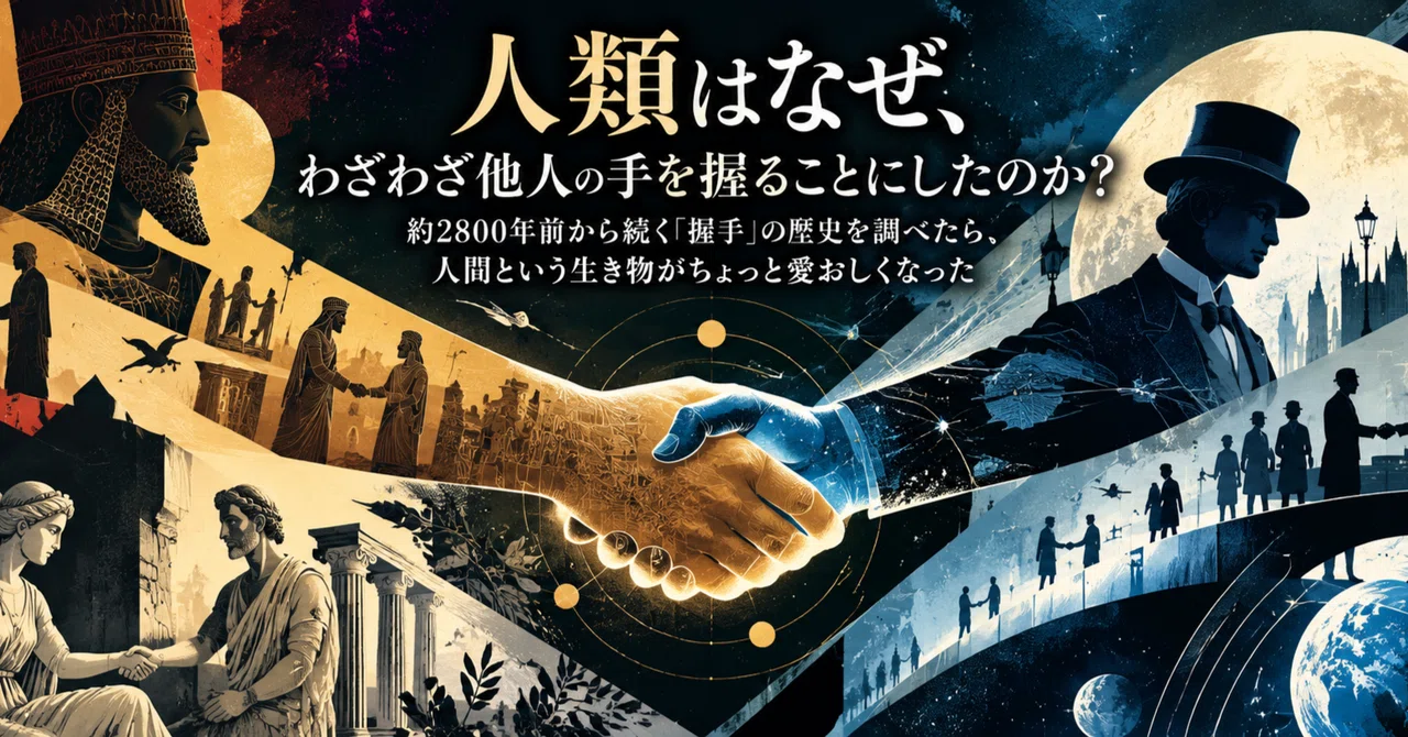 Why did humanity go out of its way to hold hands with others ...