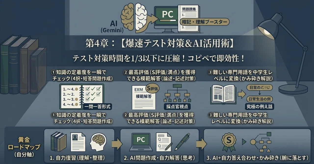 [Premium Content] Chapter 4: [Super-Fast Test Prep & AI Utilization] A ...