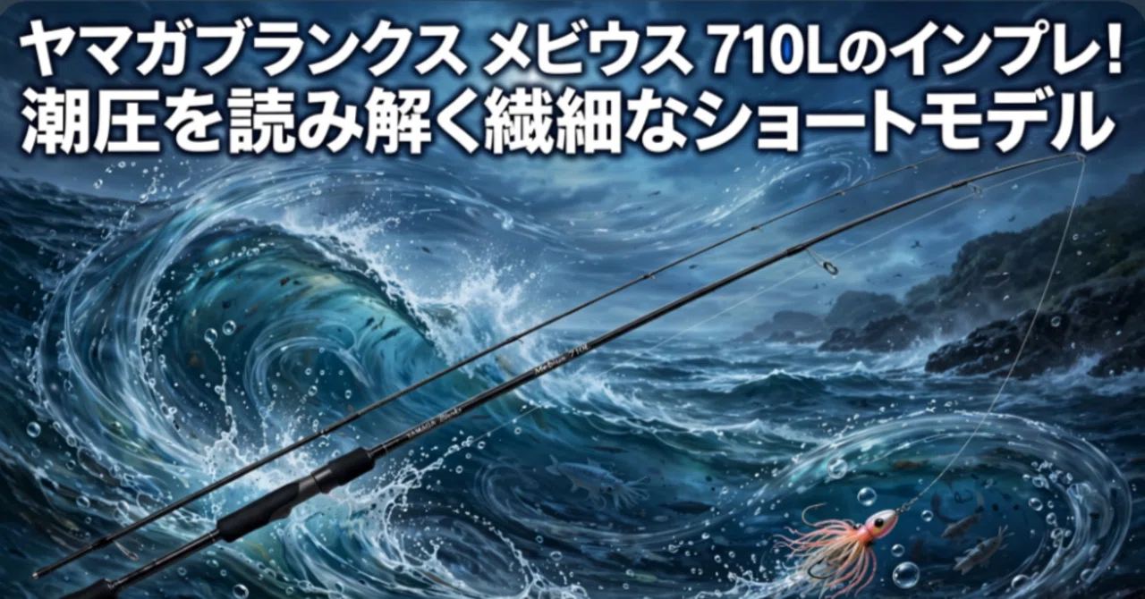 Yamaga Blanks Mebius 710L Impression! A delicate short model for ...