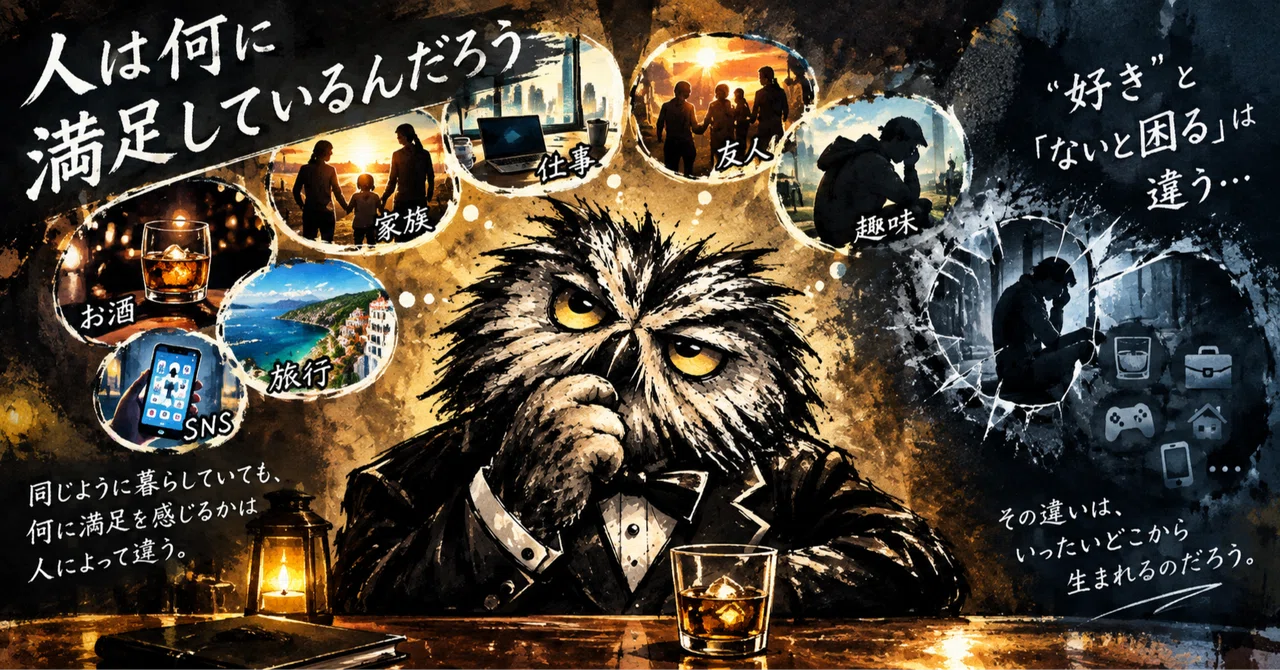 What are people satisfied with?｜LUCKさん