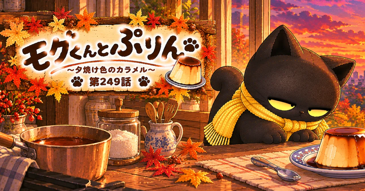 Mogu-kun and Pudding 249｜bochinuko
