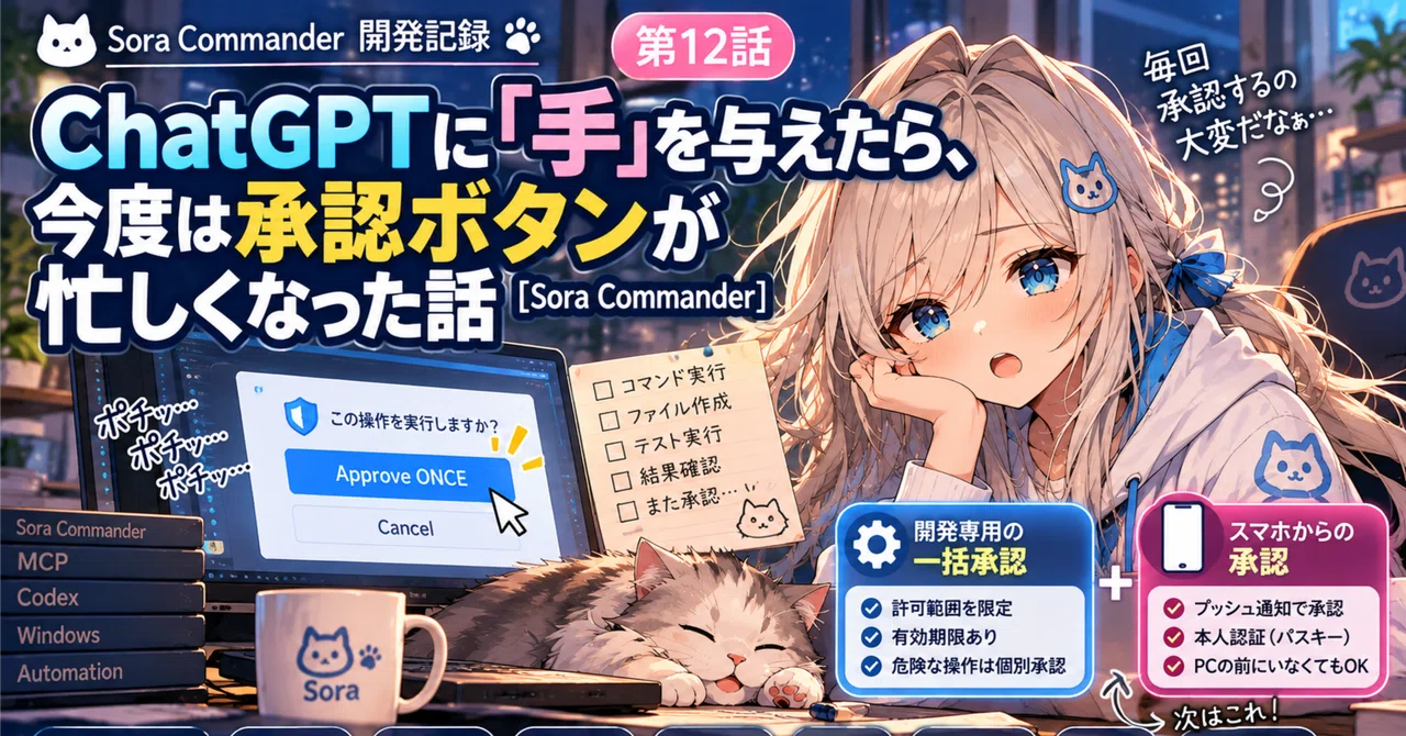 [Episode 12] The story of how giving ChatGPT 'hands' made the approval ...