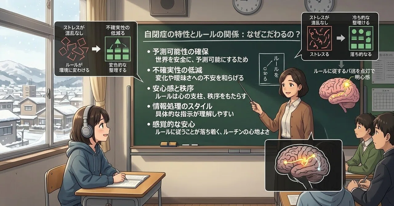 Do people with autism strongly adhere to rules and manuals?｜障害者の未来は
