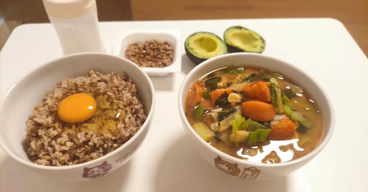 This is what a super healthy one-meal-a-day menu looks like!!!｜ケンジョウ 月 ...