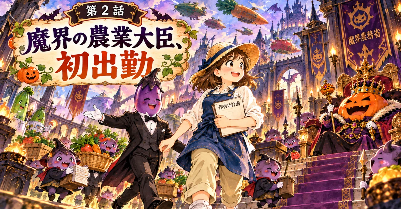 Episode 2: The Demon World's Minister of Agriculture, First Day on the ...
