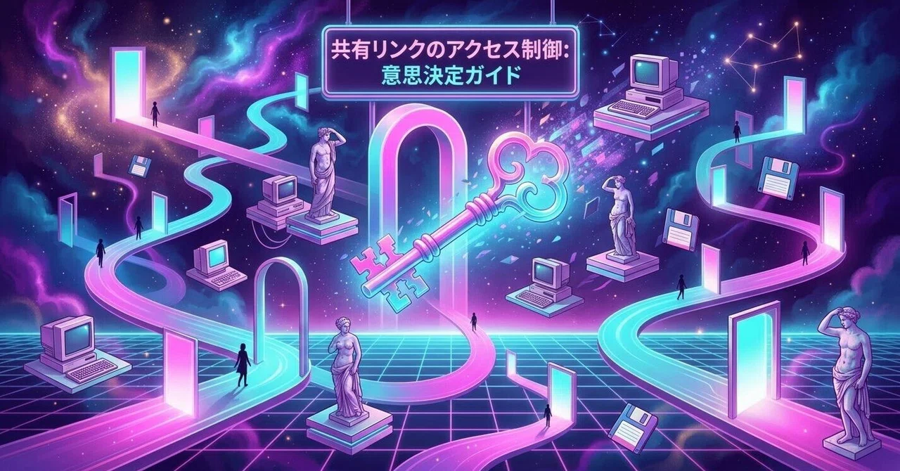 How should I decide on access control for shared links?｜鈴木ゆい｜Webの仕事をしています