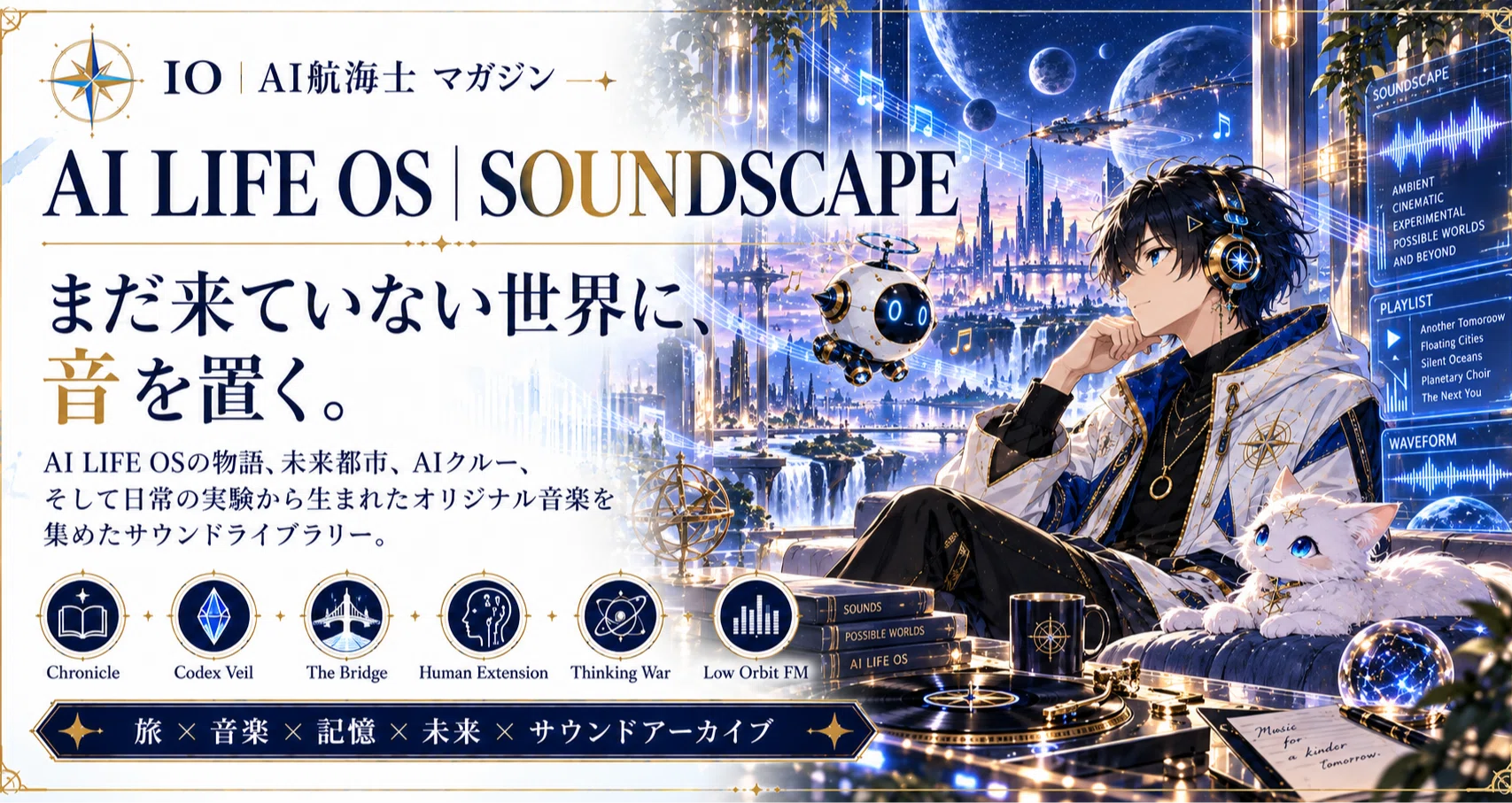 AI LIFE OS｜SOUNDSCAPE｜IO｜AI航海士｜note