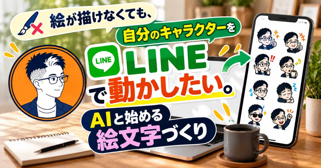 Even if you can't draw, you want to animate your own character on LINE ...