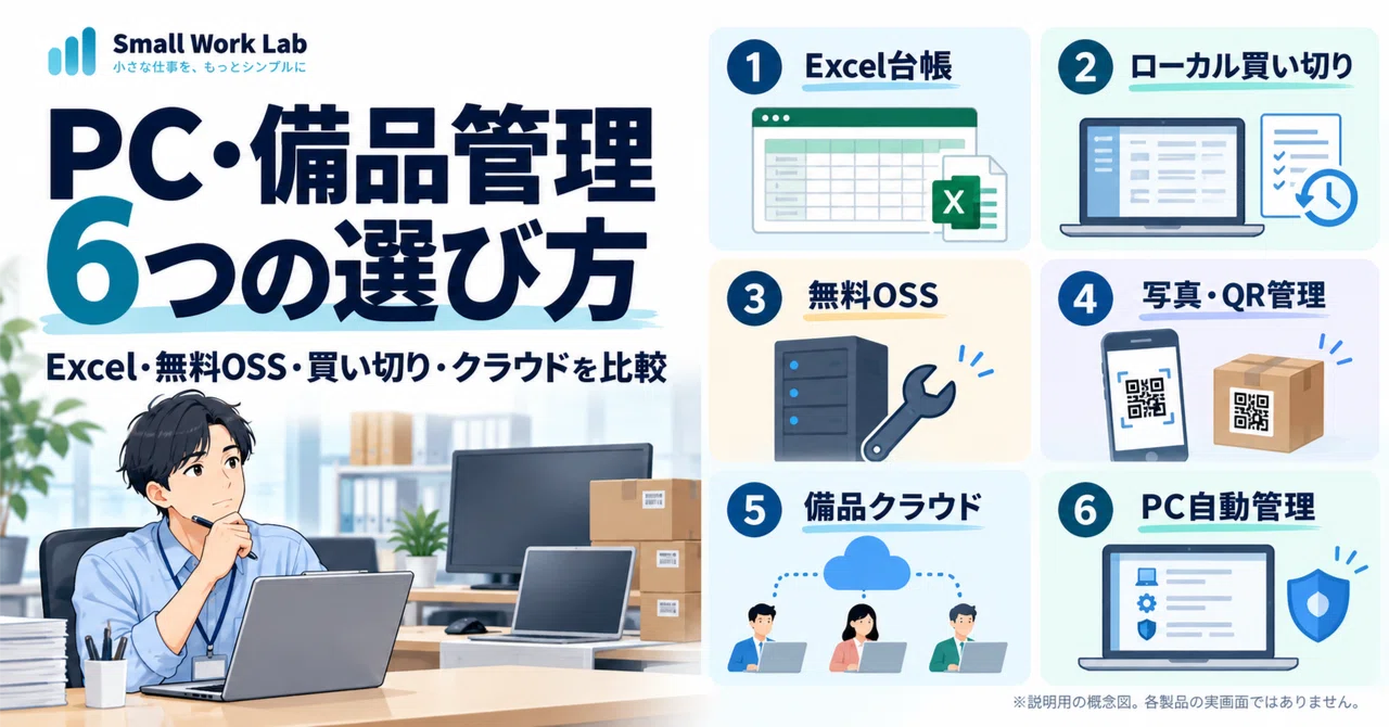 6 PC and Equipment Management Tools [Excel, Free, One-time Purchase ...