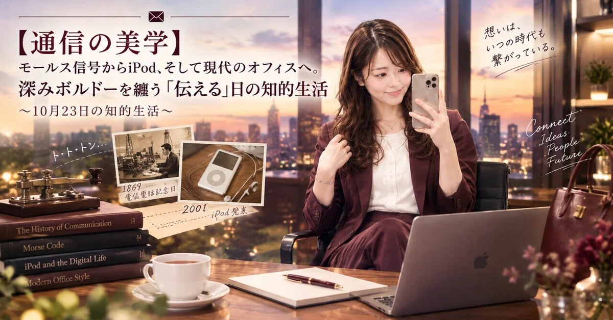 [The Aesthetics of Communication] From Morse Code to iPod, and into the ...