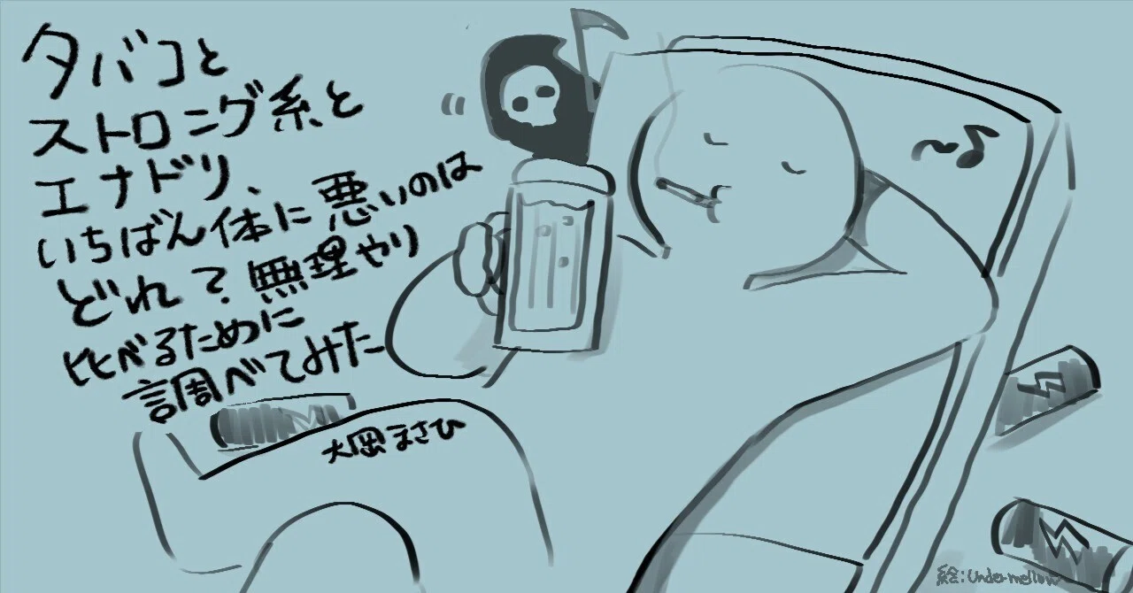 Cigarettes, Strong-style drinks, and Energy drinks: Which is the worst ...