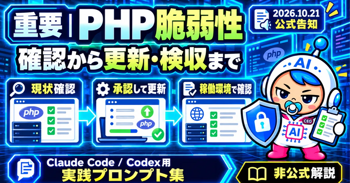 [Important] Two Critical PHP Vulnerabilities | Claude Code/Codex ...