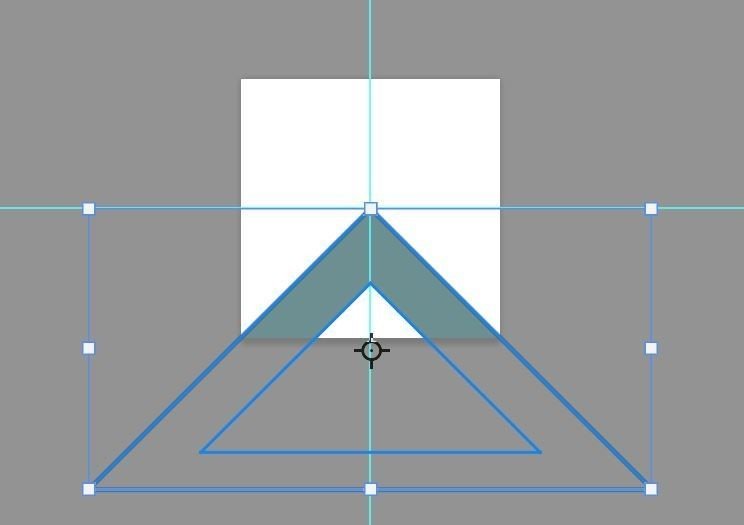 Photoshop 三角ベースの幾何学模様 鳴本 Note