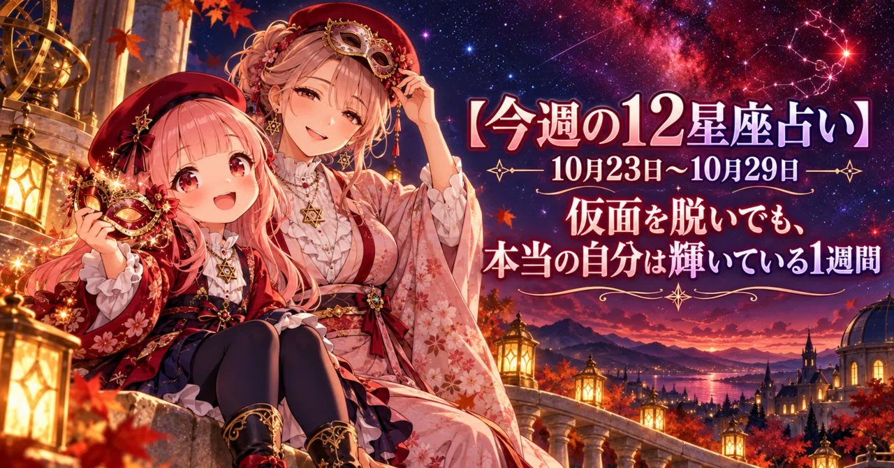 [This Week's 12 Zodiac Signs Horoscope] October 23 - October 29: A week ...