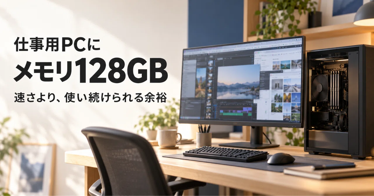 128GB of RAM in my work PC: A bit of vanity, and the peace of mind I ...