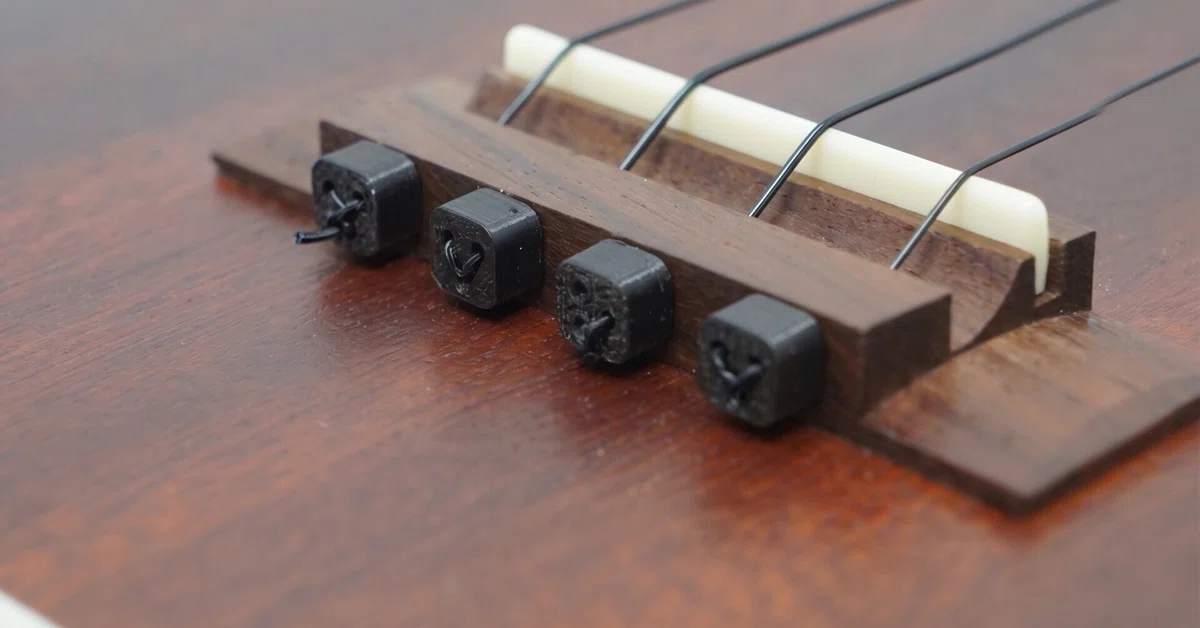 [Ukulele] String changes made super easy! String ties (string-locking ...