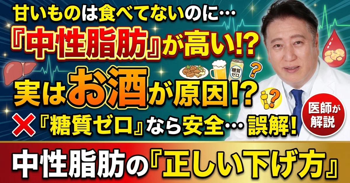 [Amagasaki/Tsukaguchi] What causes high triglycerides? Reasons why they ...