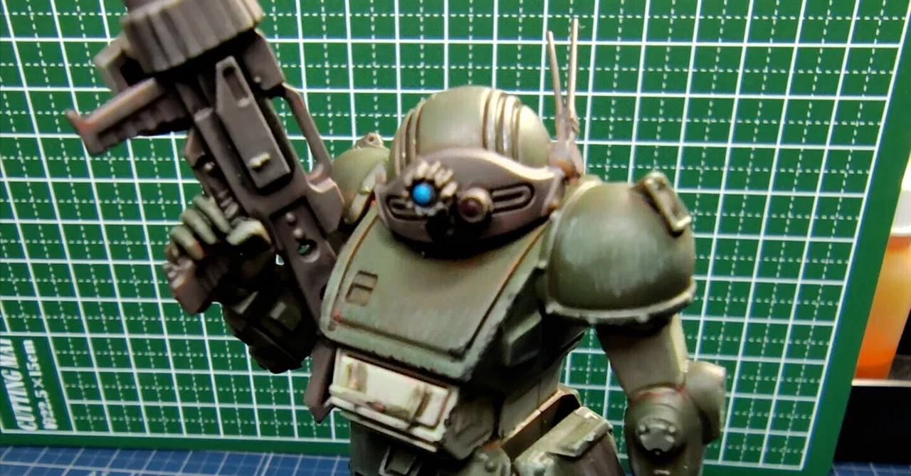 The story of how I, who haven't watched the anime, painted Votoms for a ...