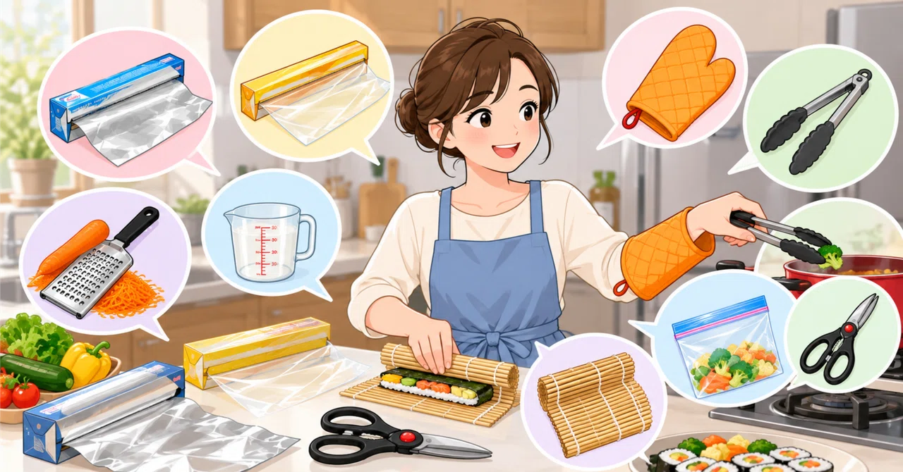 Everyday Items in Three Languages | Kitchen Tools Edition｜ことばと暮らし