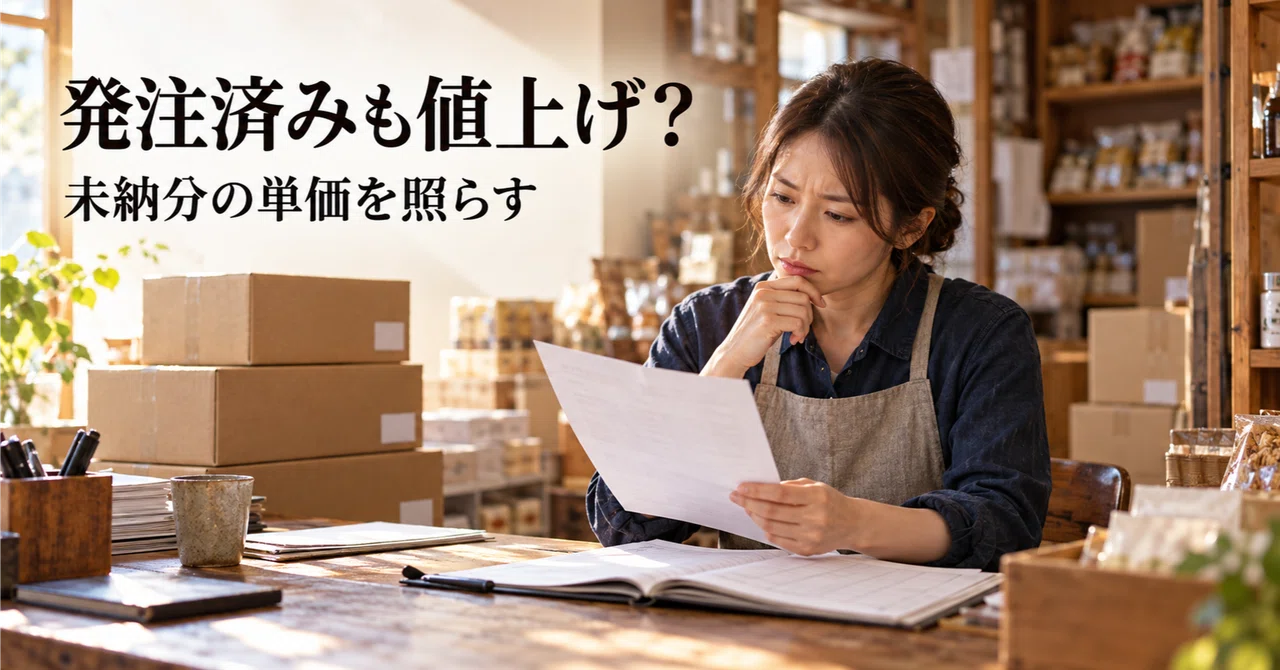 Notification of 'Price Increase Next Month' from Supplier. How much for ...