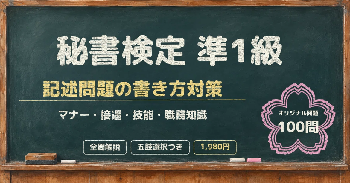 Secretary Proficiency Test Semi-1st Grade (Written) Original 100 ...