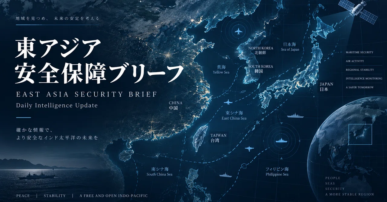 East Asia Security Brief for the Morning of October 23｜Matsuo