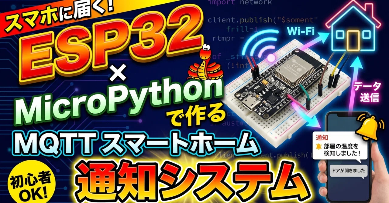 MQTT Smart Home/Notification System with ESP32 & MicroPython: Building ...