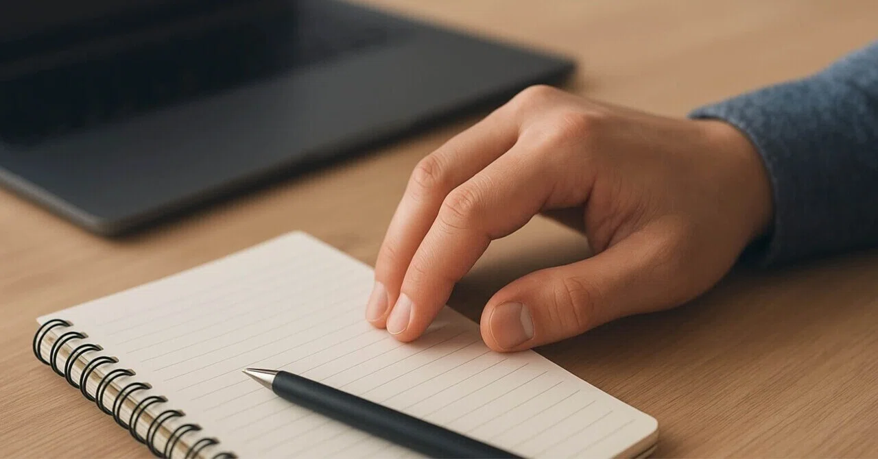 Journaling for the first time in a while left me a bit tired.｜PEP
