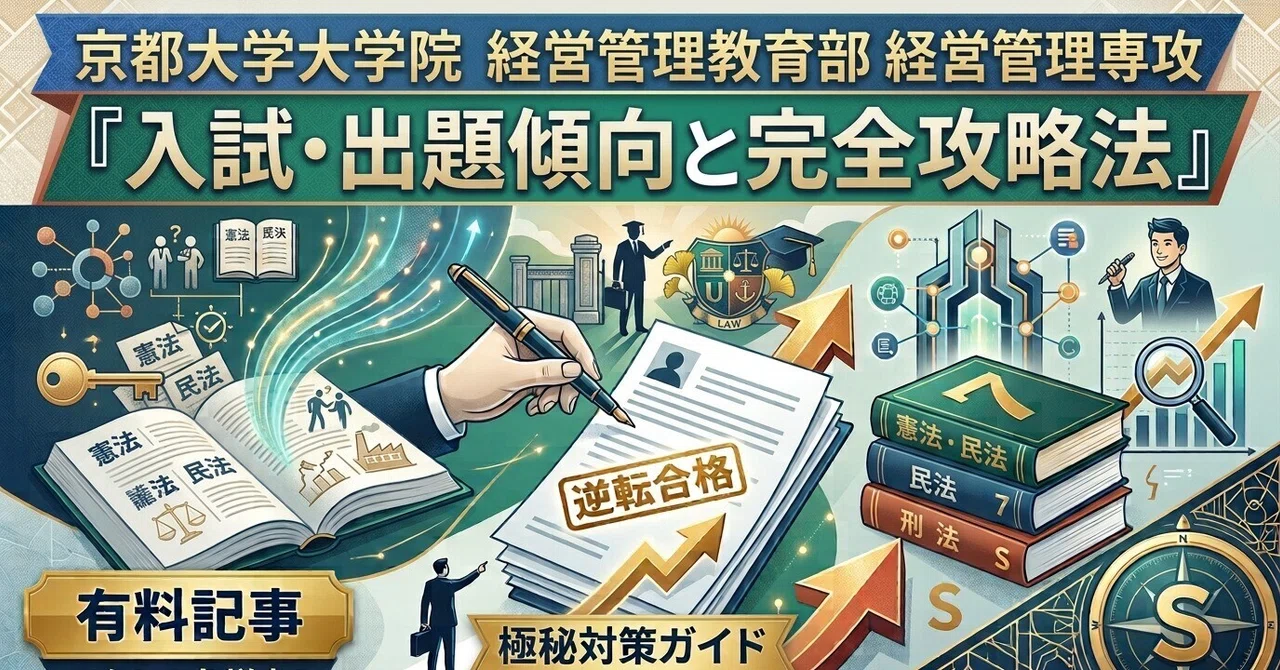Kyoto University Graduate School of Management: Entrance Examination ...