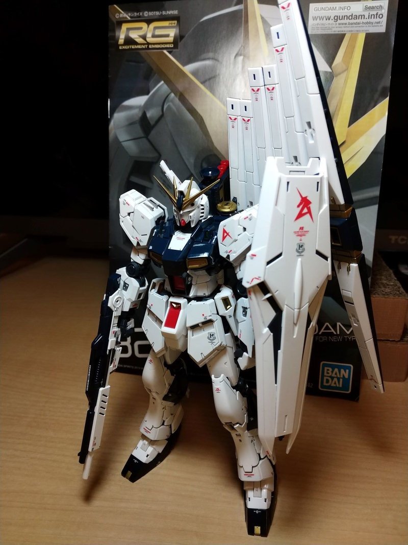 Rg Nガンダム 完成 Kikuzokikuzo Note