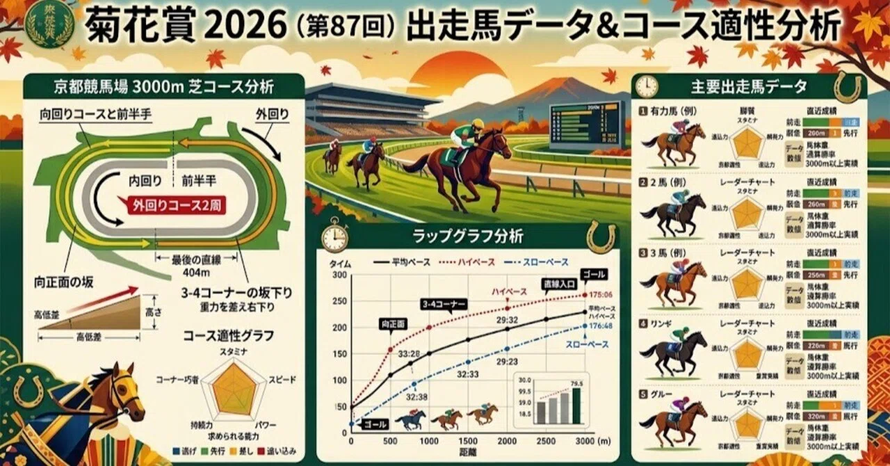 [Kikuka Sho 2026] The 'Winning Horse Law' and the Deciding Factor for ...