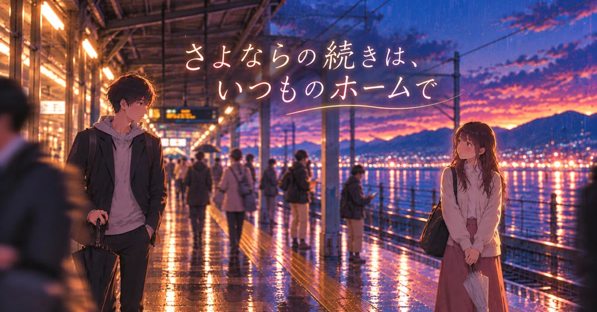 The Continuation of Goodbye, at the Usual Platform [Short Short | Train ...