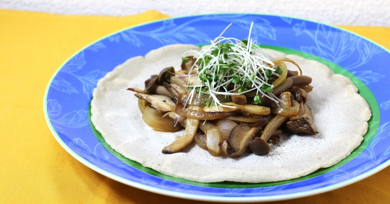 Buckwheat Crepes and Autumn Vegetables｜幸 恵香