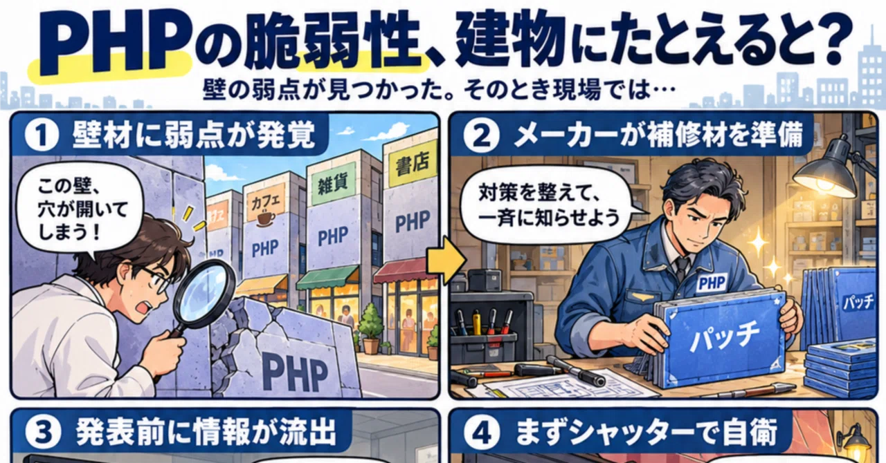 The PHP Vulnerability Issue: A Simple Explanation of What Happened｜齋藤完次 ...