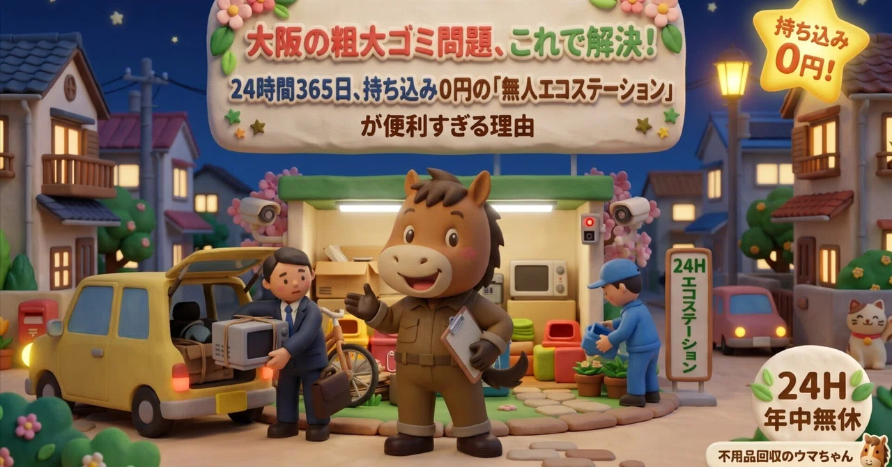 [Solving Osaka's Bulky Waste Problem] Why the 24/7, 365-Day, Zero-Cost ...