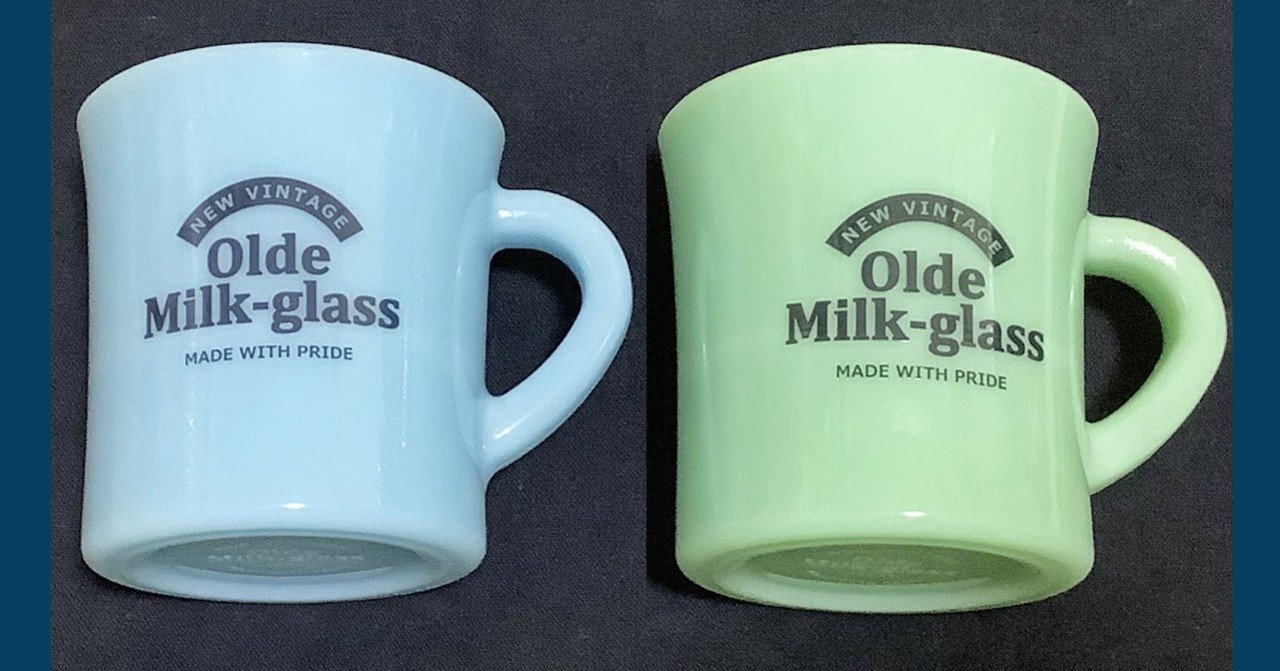 小畑多丘マグカップ Olde Milk-glass NBHD TAKU OBATA 展」開催記念ミルクグラスマグ (C) | ON SUNDAYS