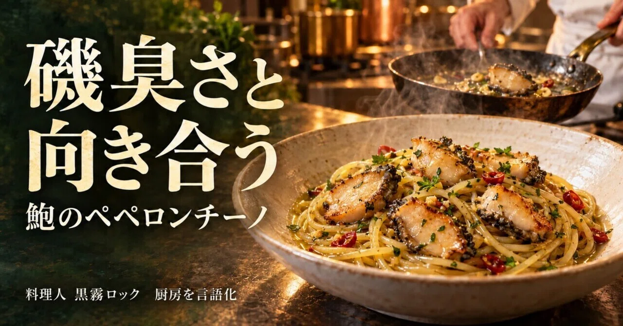 Facing the Briny Scent｜料理人｜黒霧ロック