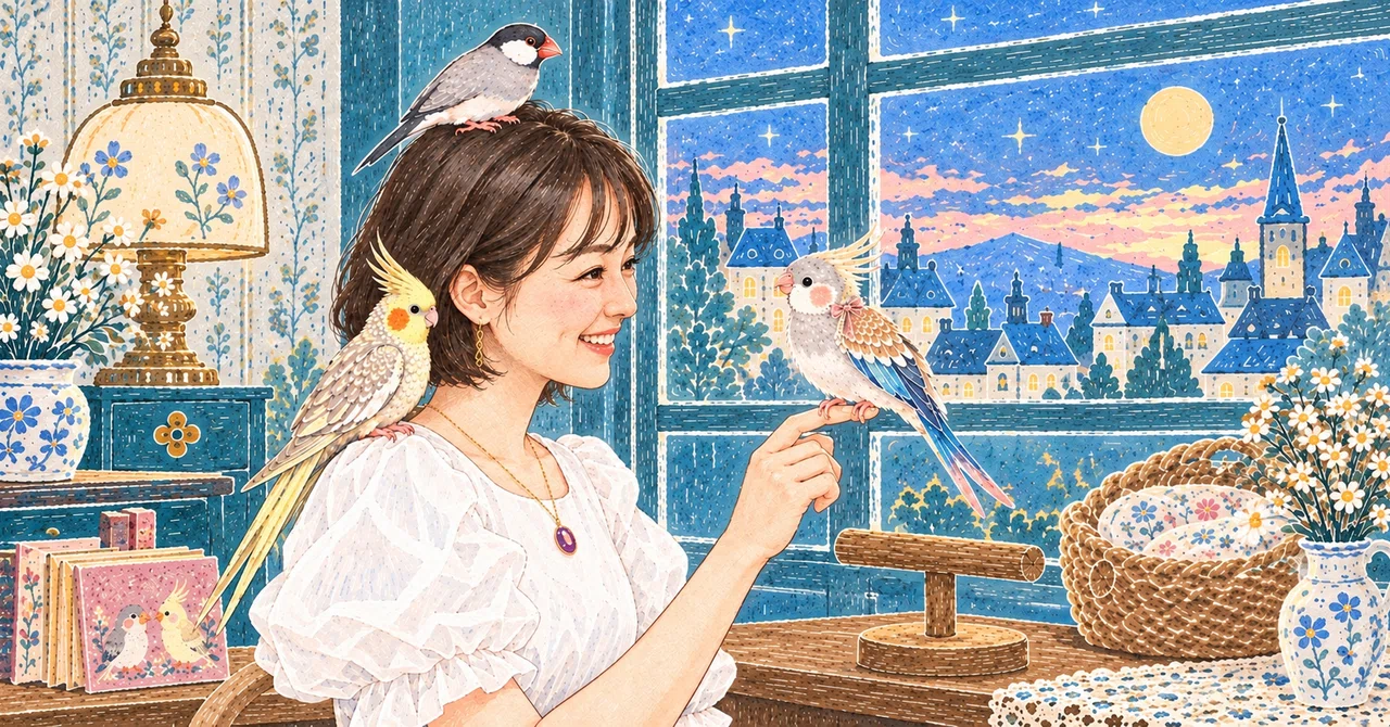 A Little Bird Born from the Landscape of My Heart｜ひよこまめプリン