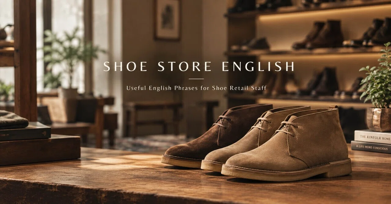 10 English Phrases for Foreign Customers in Shoe Stores | A Collection ...