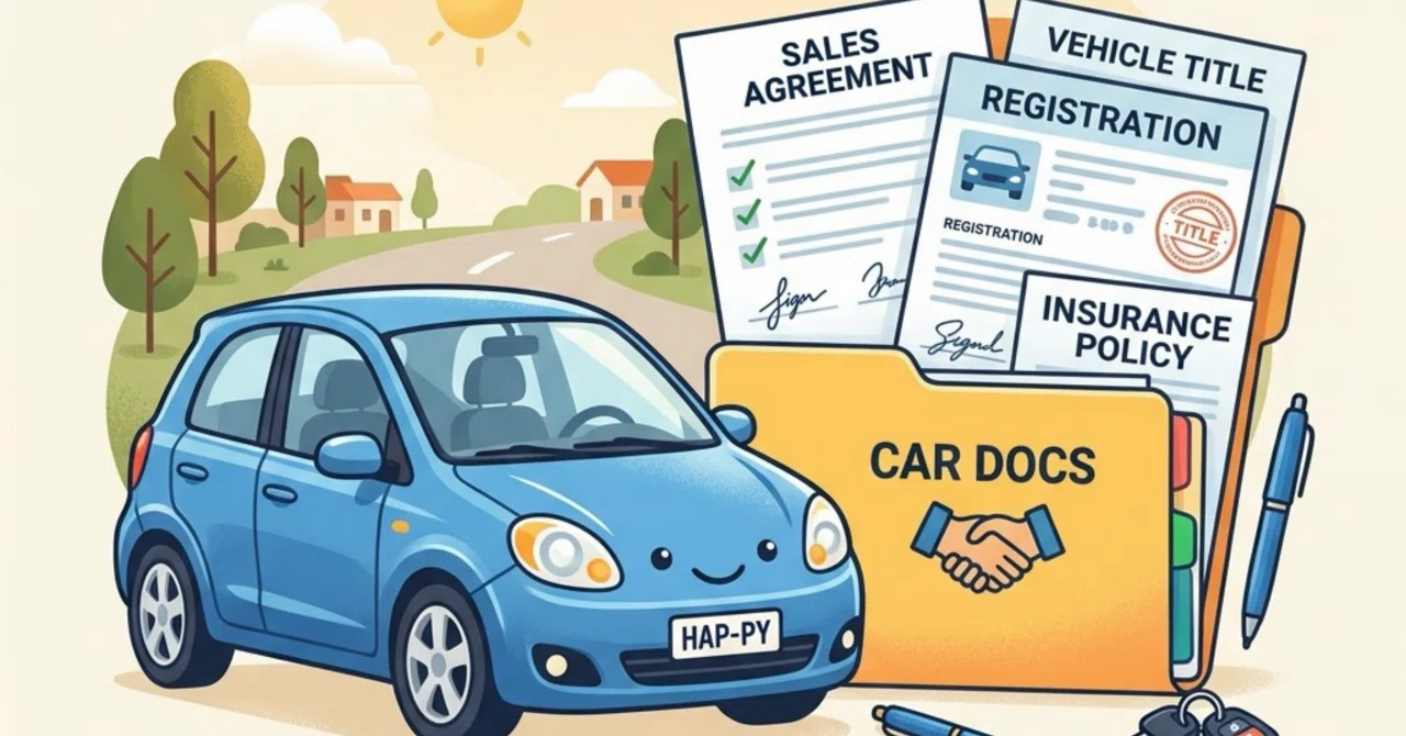 Car Document Procedure Guide | Practical Knowledge for Name Changes and ...