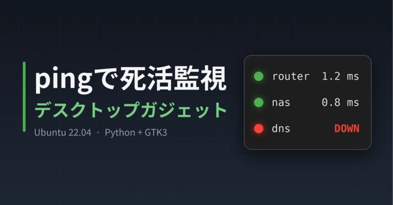 Ubuntu 22.04 / Live Monitoring Desktop Gadget｜meyon230 | meyon's STUDY