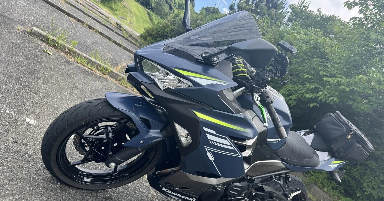 Taking on the NINJA400 User Vehicle Inspection｜けろひっと