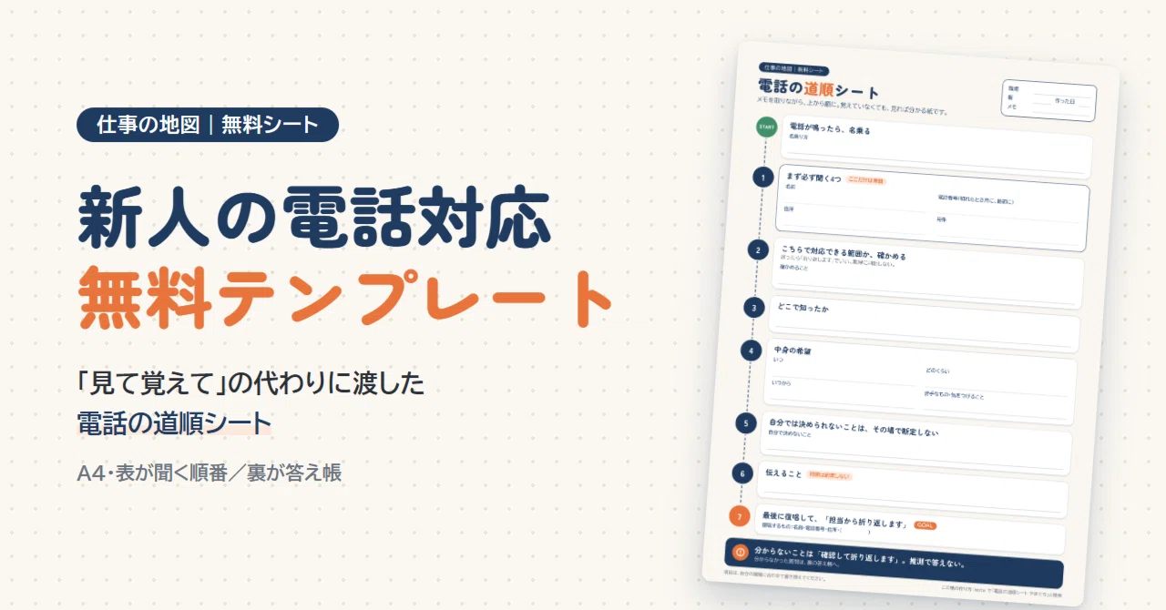 A One-Page Manual for New Hires' Phone Etiquette—The 'Phone Roadmap ...